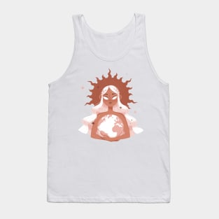 Gaia - Pink Tank Top